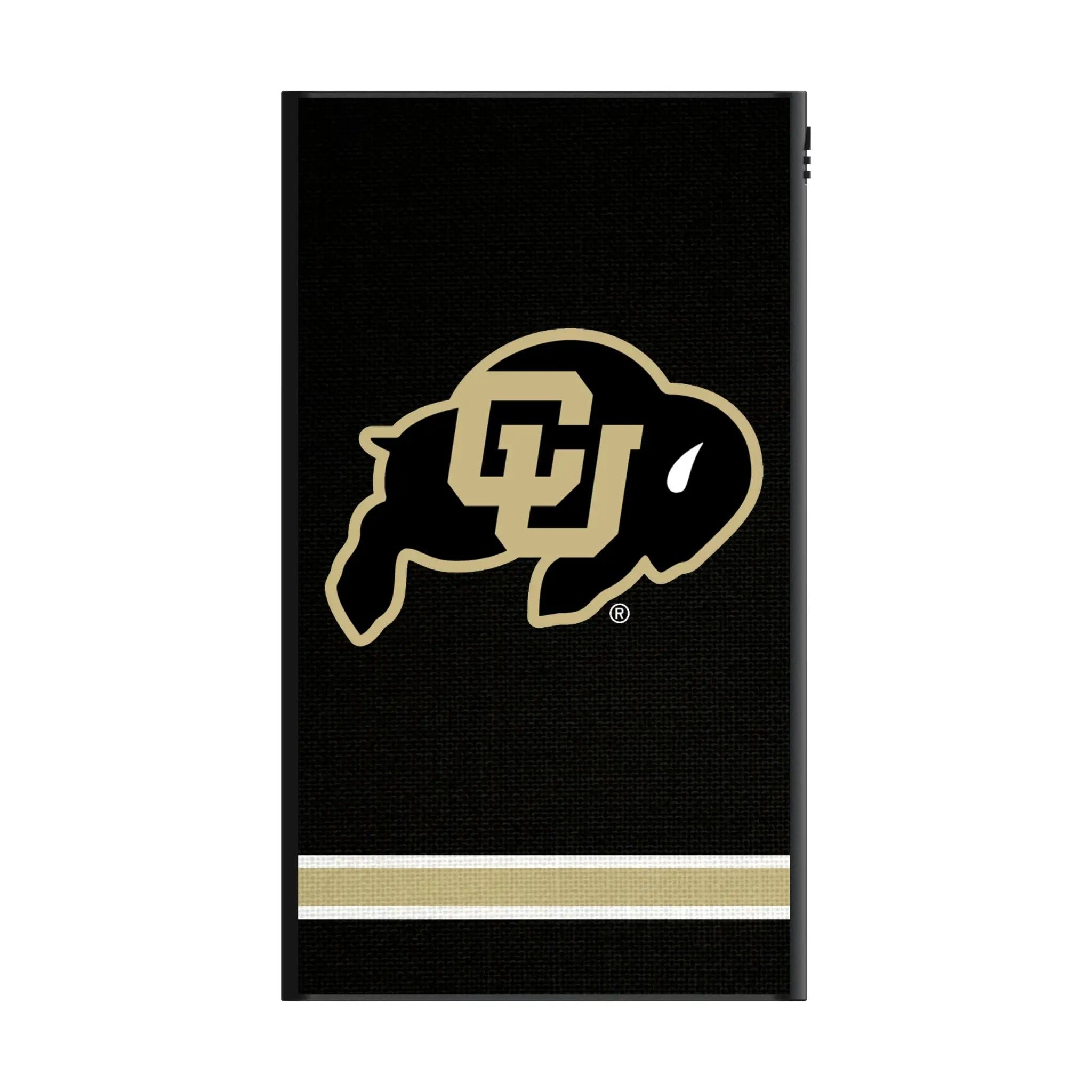University of Colorado Buffaloes Stripe 5000mAh Flat Powerbank
