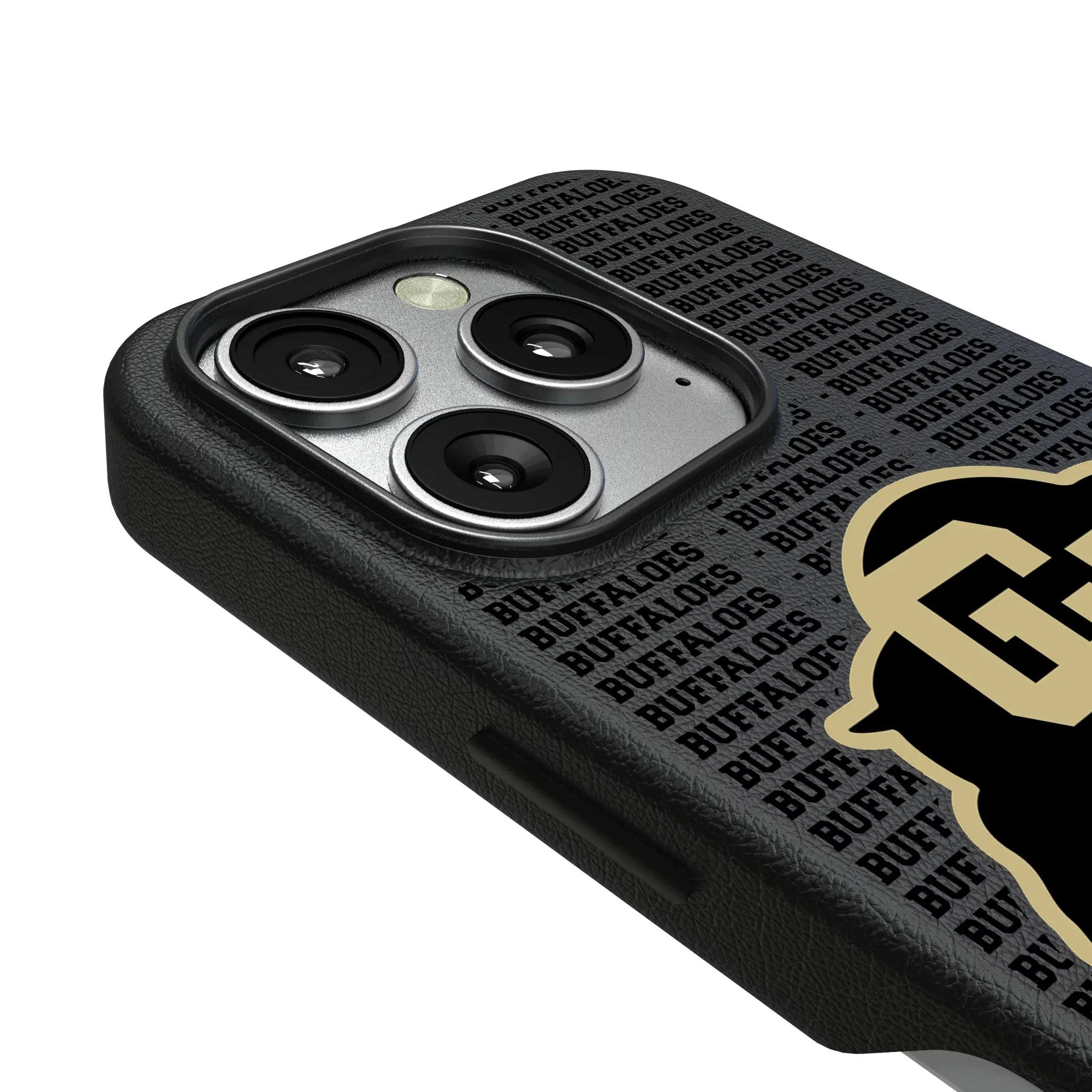 University of Colorado Buffaloes Text Backdrop MagSafe Compatible Phone Case for Apple iPhone