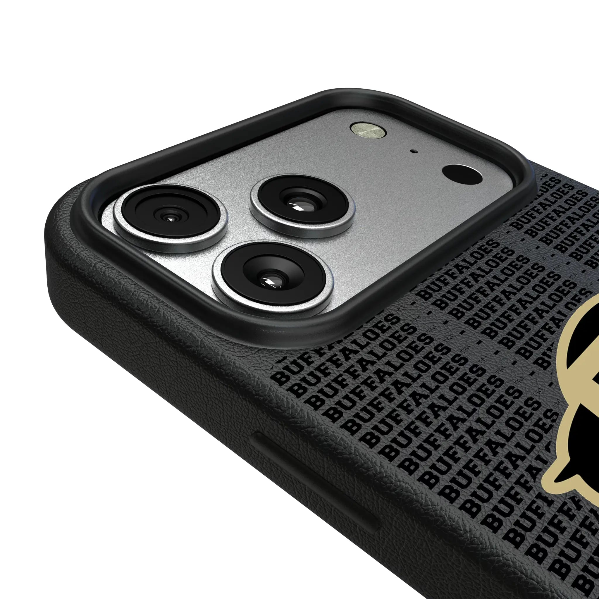 University of Colorado Buffaloes Text Backdrop MagSafe Compatible Phone Case for Apple iPhone