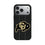 University of Colorado Buffaloes Text Backdrop MagSafe Compatible Phone Case for Apple iPhone