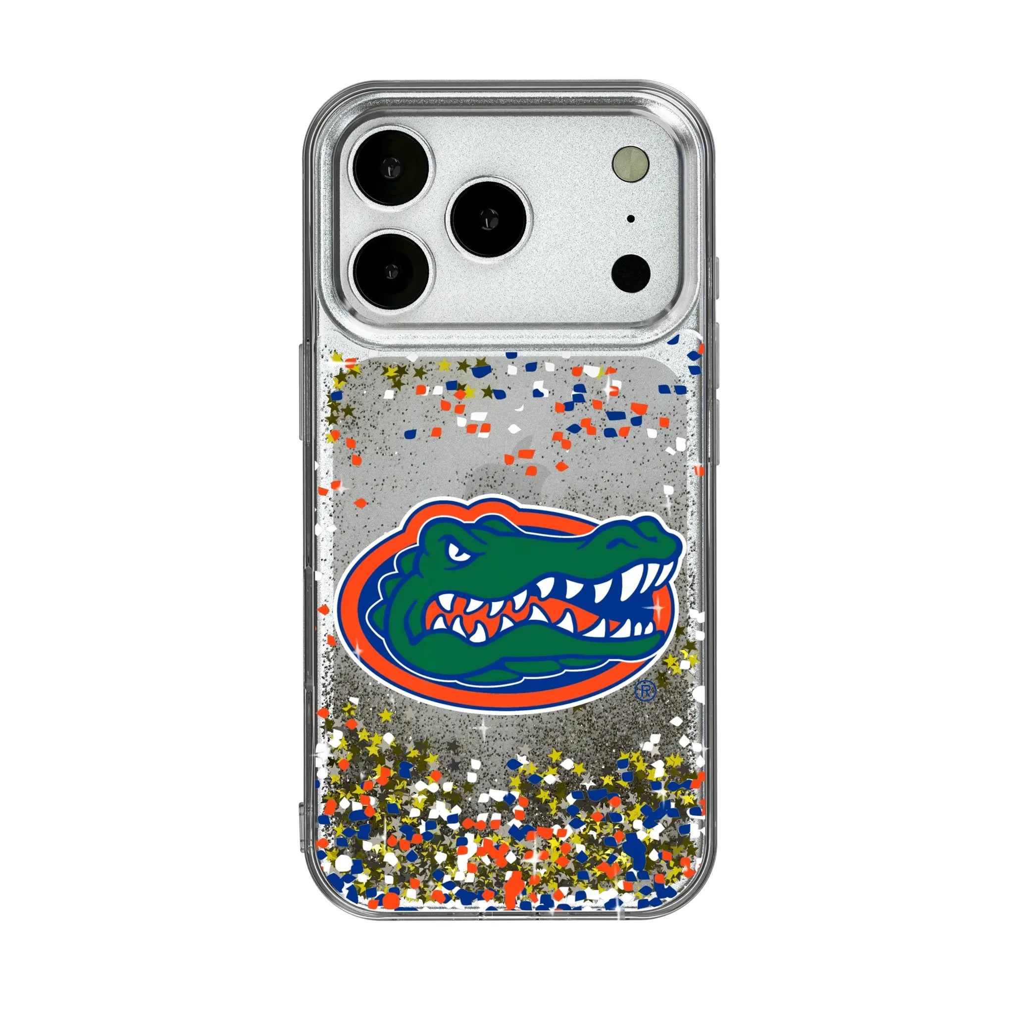University of Florida Gators Confetti Glitter Phone Case