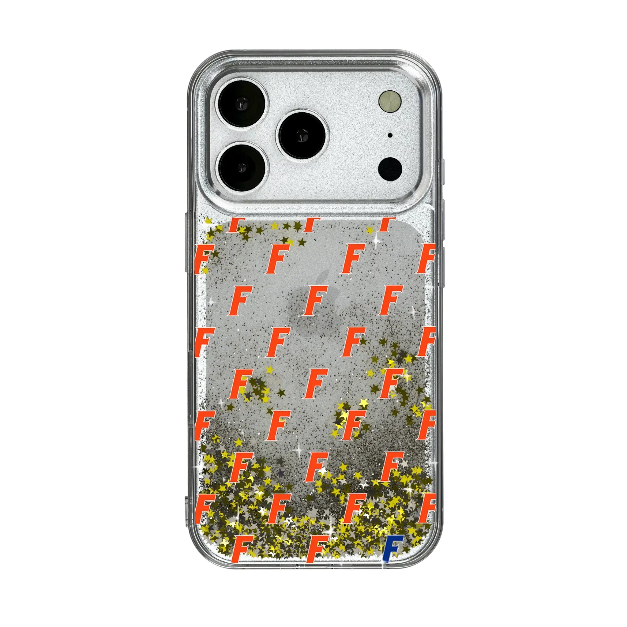 University of Florida Gators Fashion Pattern Glitter Phone Case for Apple iPhone