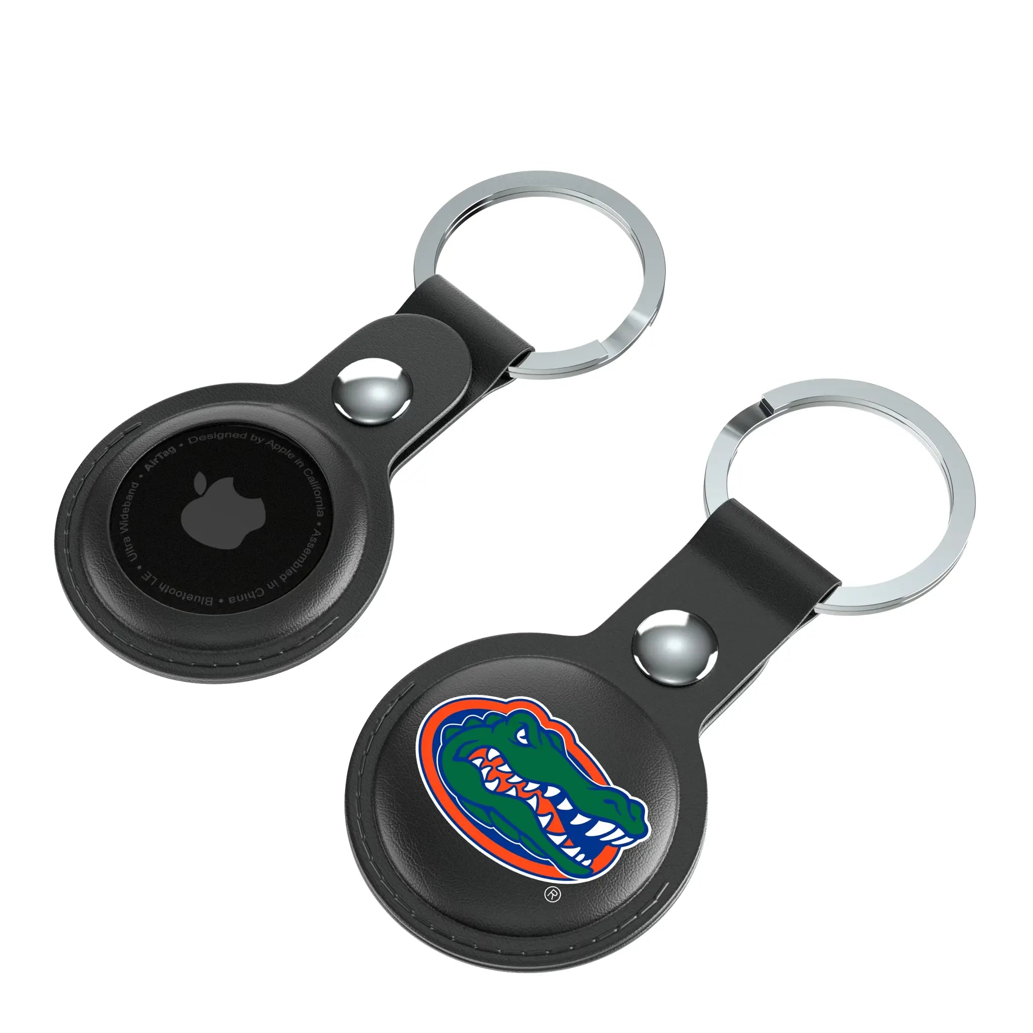 University of Florida Gators Insignia Black Airtag Holder 2-Pack