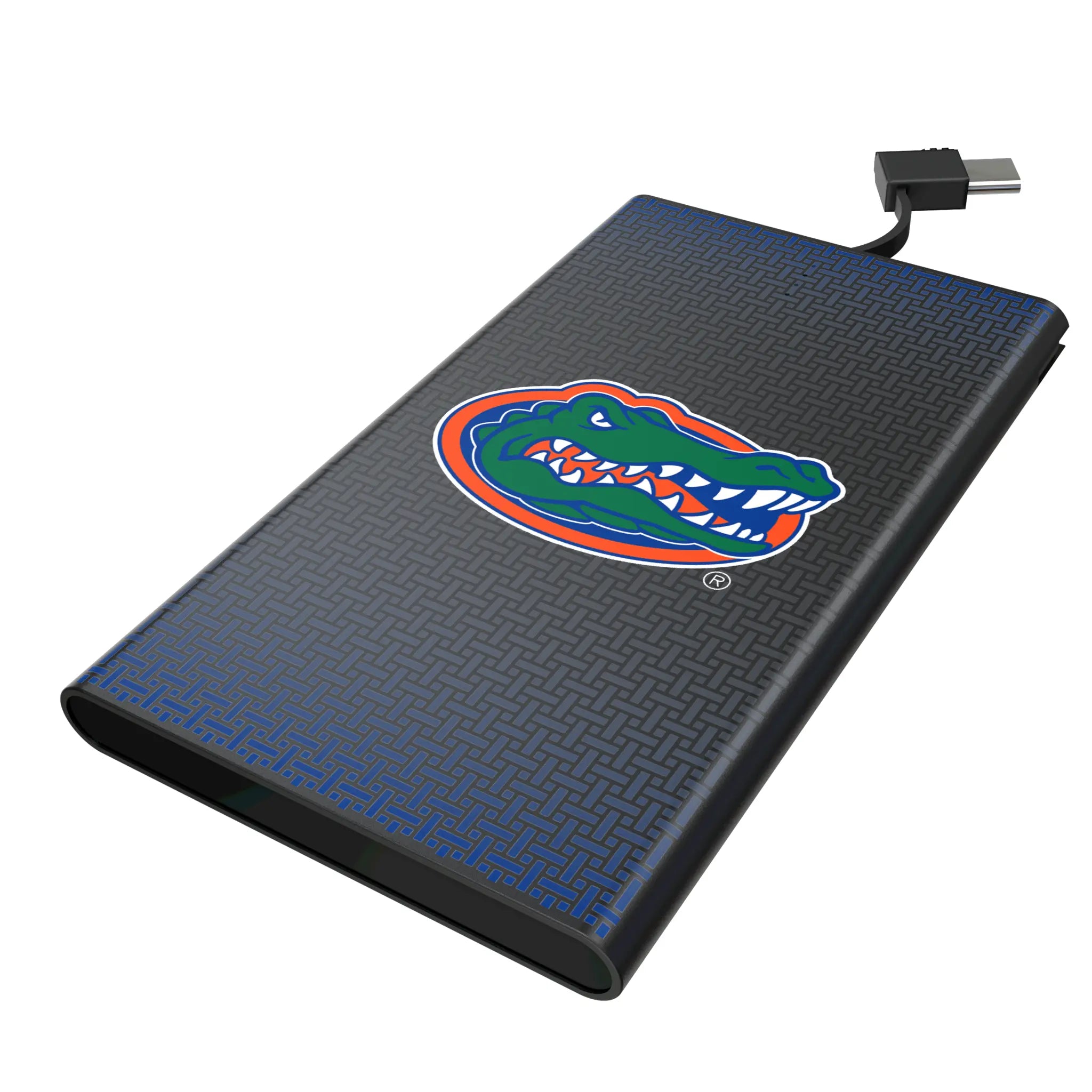 University of Florida Gators Linen 5000mAh Flat Powerbank