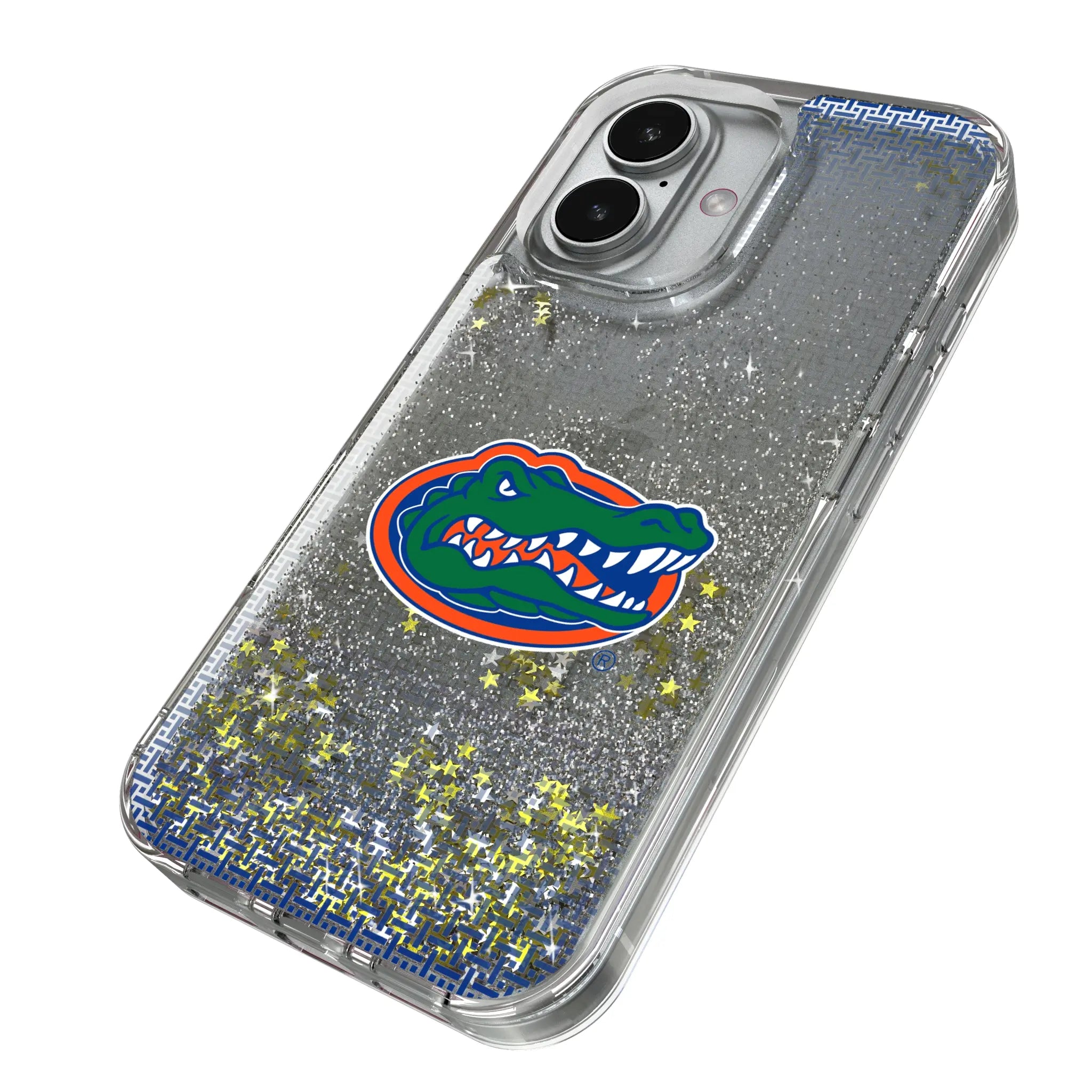 University of Florida Gators Linen Glitter Phone Case