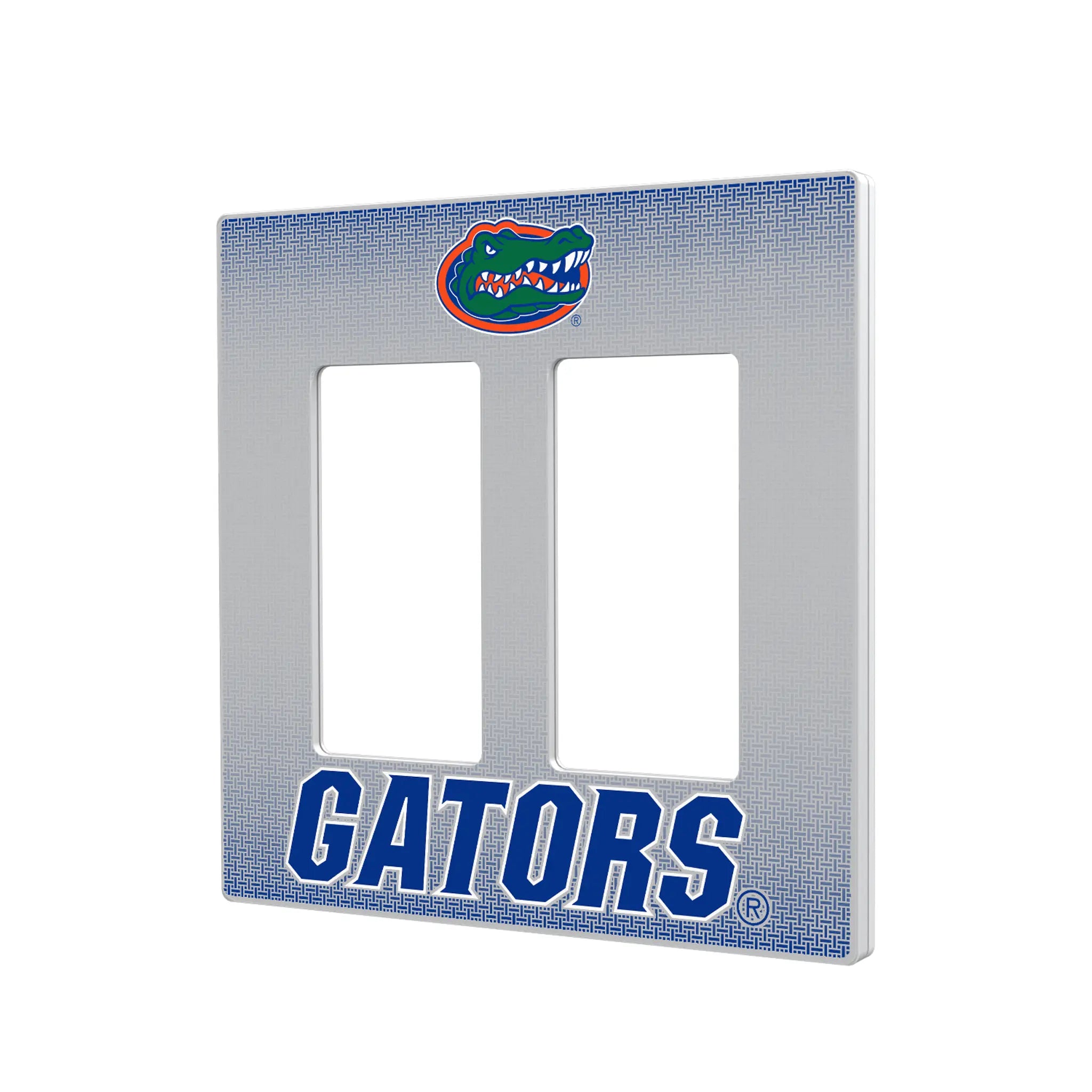 University of Florida Gators Linen Hidden-Screw Light Switch Plate