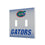 University of Florida Gators Linen Hidden-Screw Light Switch Plate