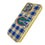 University of Florida Gators Plaid Bling Phone Case