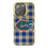 University of Florida Gators Plaid Bling Phone Case