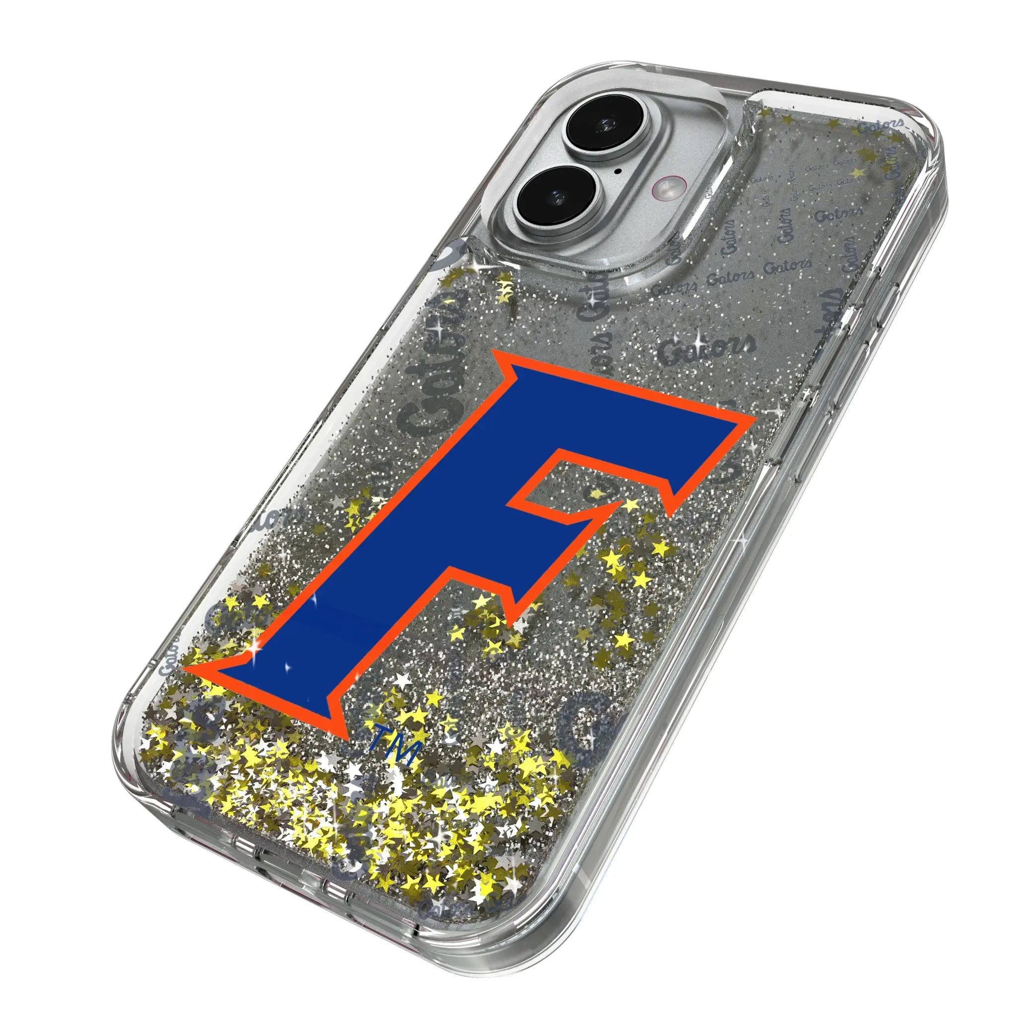 University of Florida Gators Quadtile Glitter Phone Case for Apple iPhone