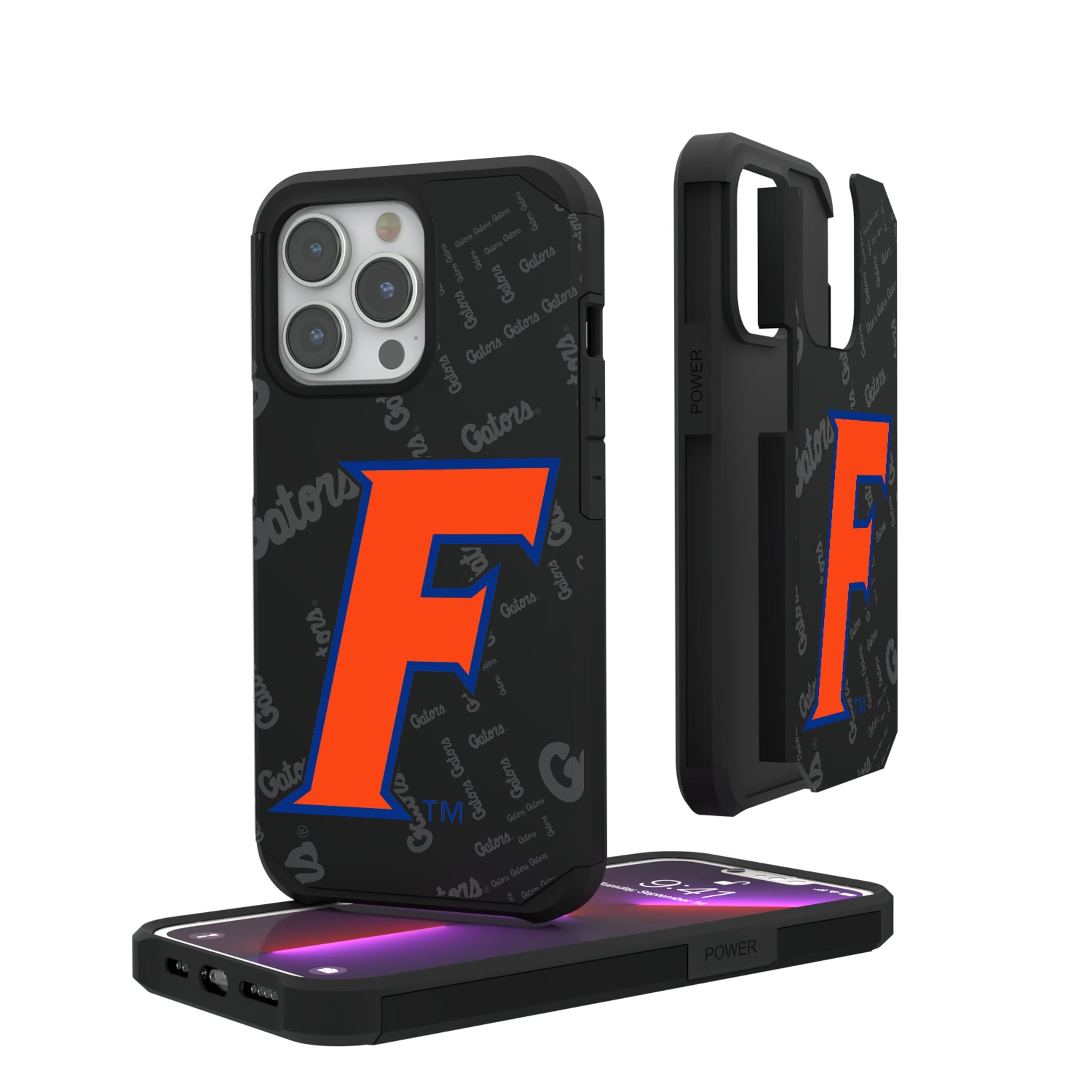 University of Florida Gators Quadtile Rugged Phone Case for Apple iPhone - Sports Gifts, Sports Memorabilia, Sports Collectibles, Fan Shop