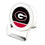 University of Georgia Bulldogs Endzone Solid Night Light Charger and Bluetooth Speaker
