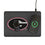 University of Georgia Bulldogs Linen 15-Watt Wireless Charger and Mouse Pad