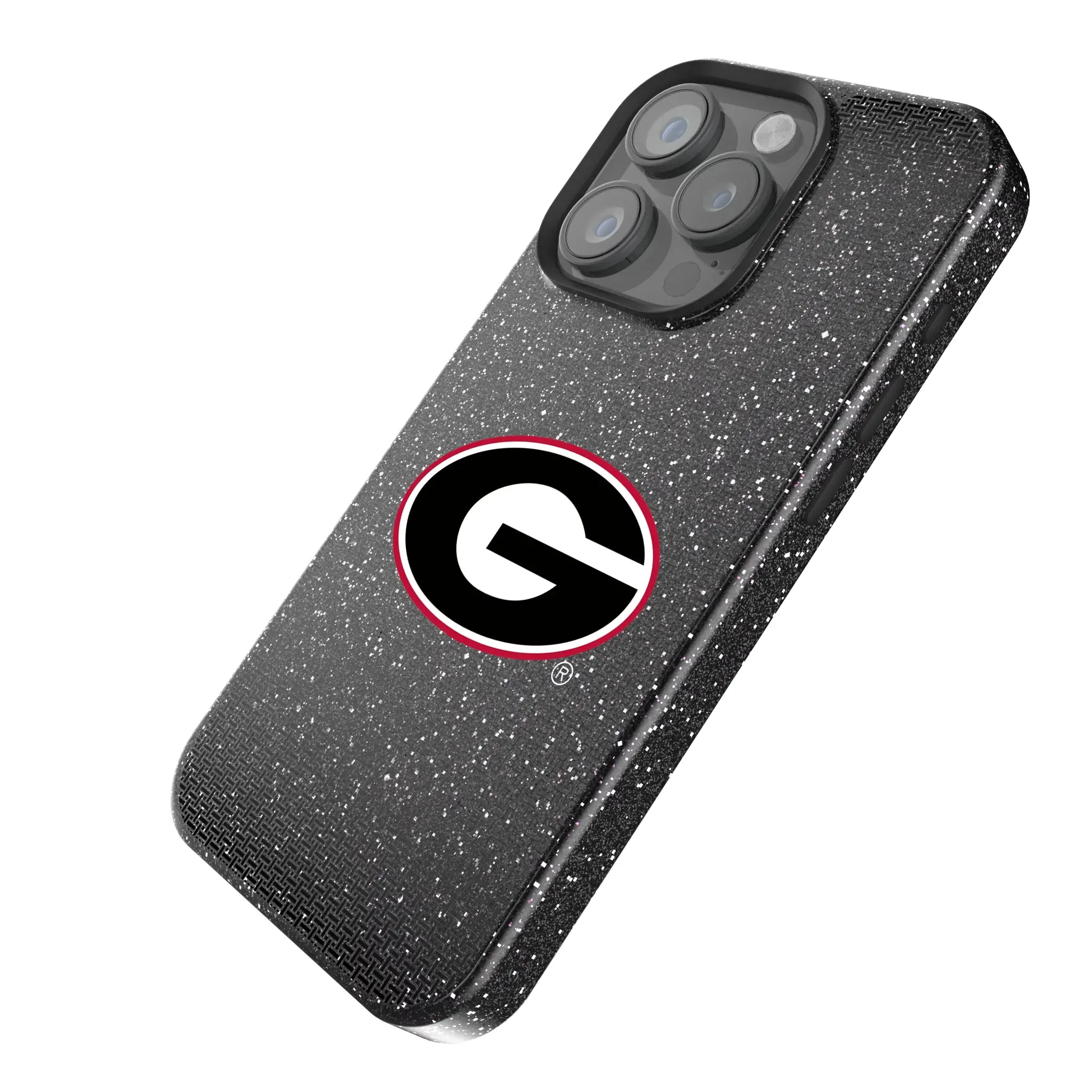 University of Georgia Bulldogs Linen Bling Phone Case for Apple iPhone