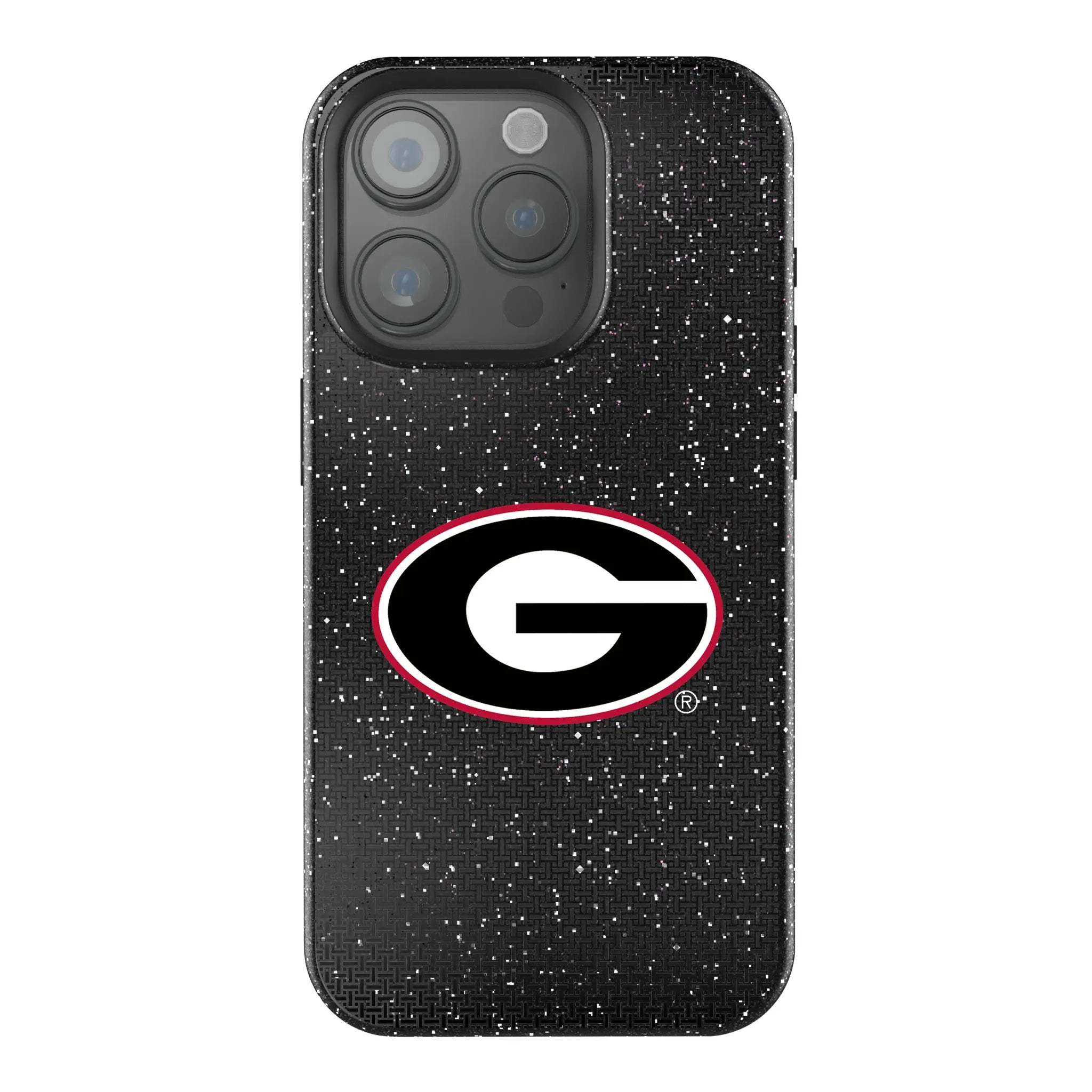University of Georgia Bulldogs Linen Bling Phone Case for Apple iPhone