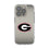 University of Georgia Bulldogs Linen Clear Phone Case for Apple iPhone