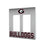 University of Georgia Bulldogs Linen Hidden-Screw Light Switch Plate