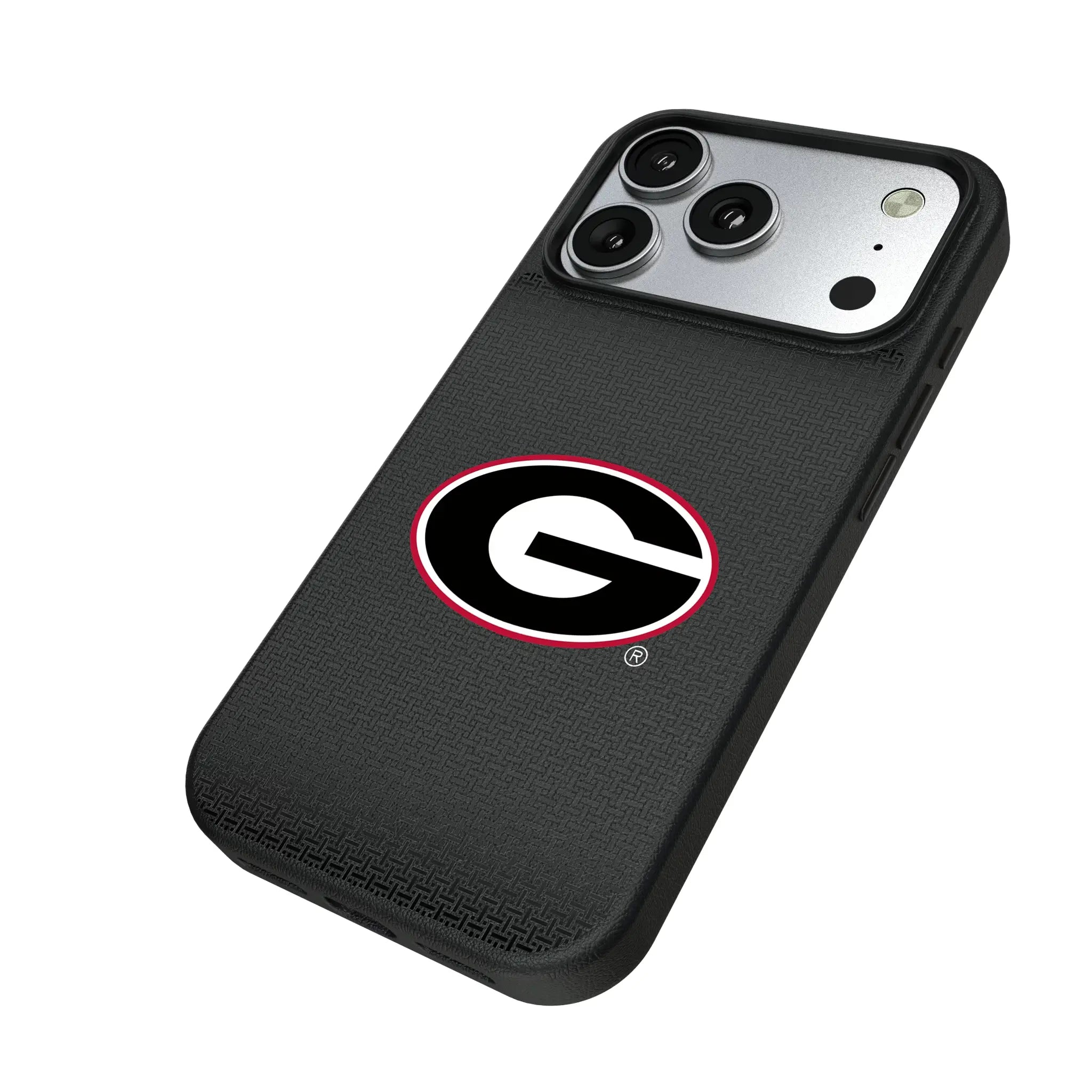 University of Georgia Bulldogs Linen MagSafe Compatible Phone Case for Apple iPhone
