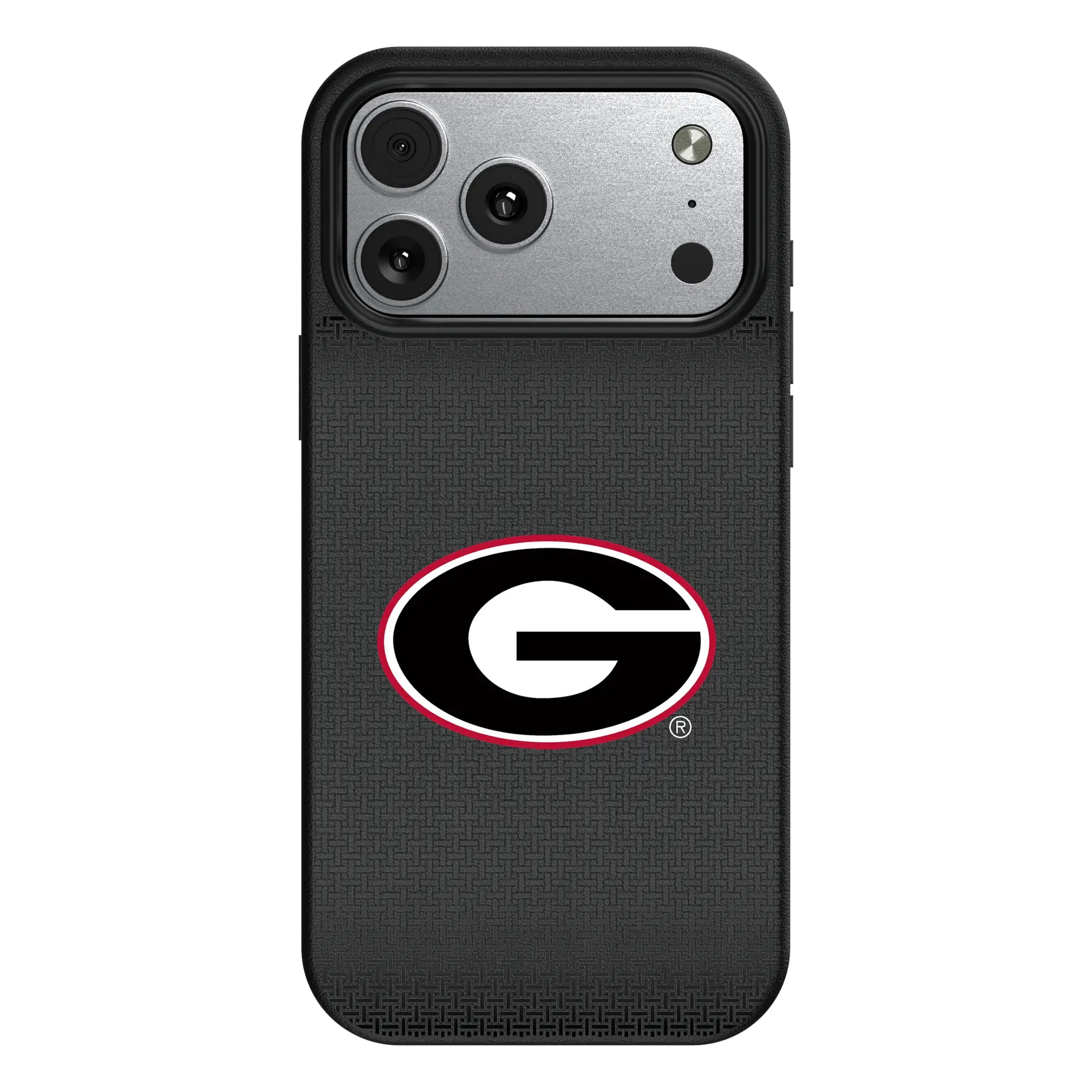 University of Georgia Bulldogs Linen MagSafe Compatible Phone Case for Apple iPhone