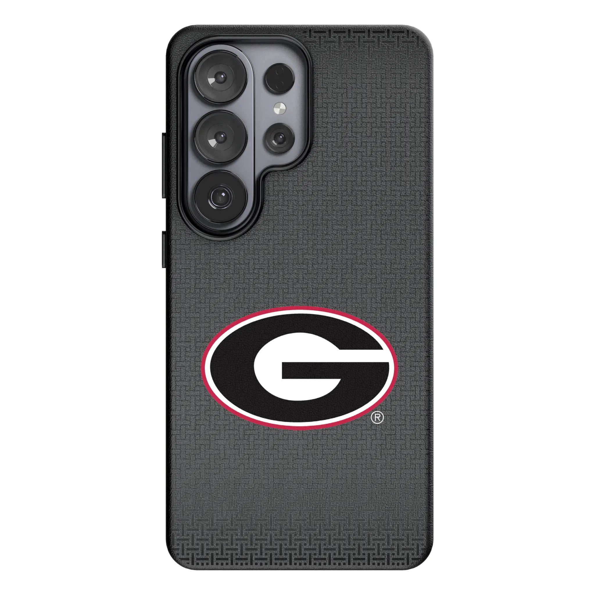 University of Georgia Bulldogs Linen MagSafe Compatible Phone Case for Samsung Galaxy