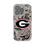 University of Georgia Bulldogs Paisley Clear Phone Case for Apple iPhone