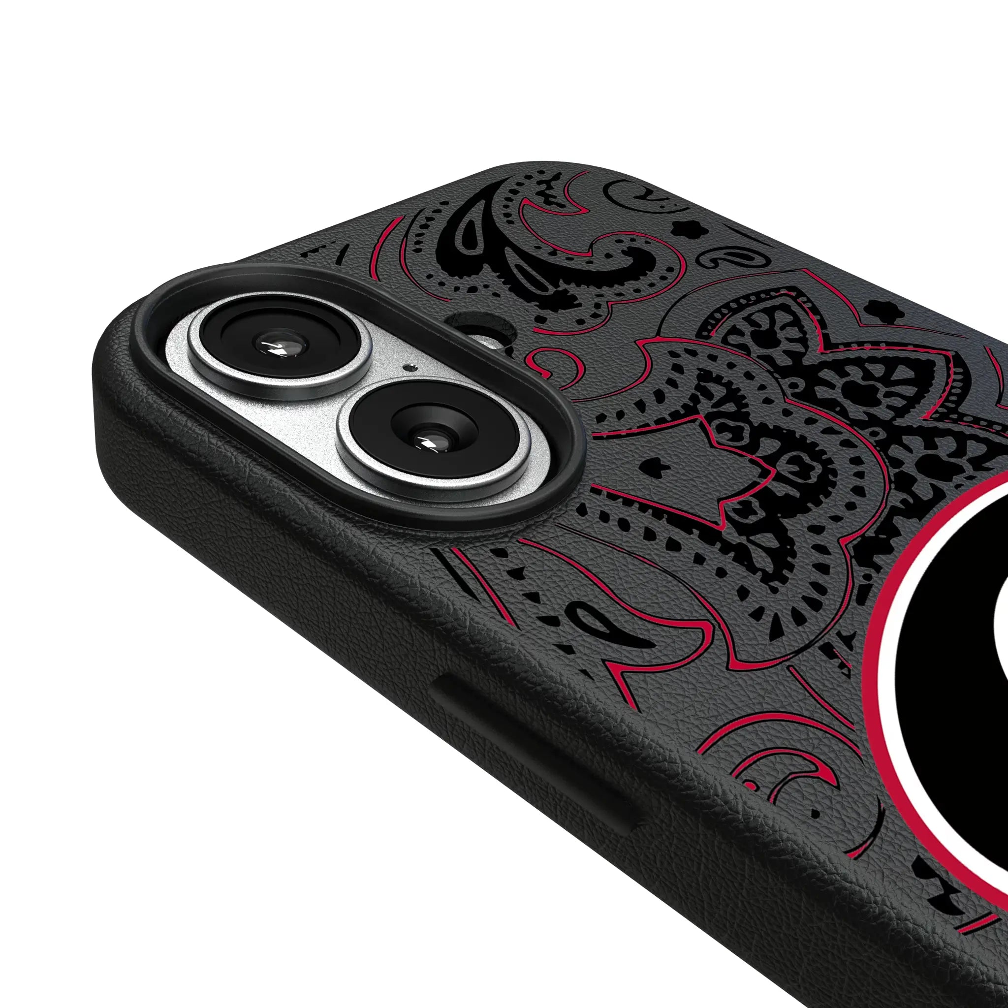 University of Georgia Bulldogs Paisley MagSafe Compatible Phone Case for Apple iPhone