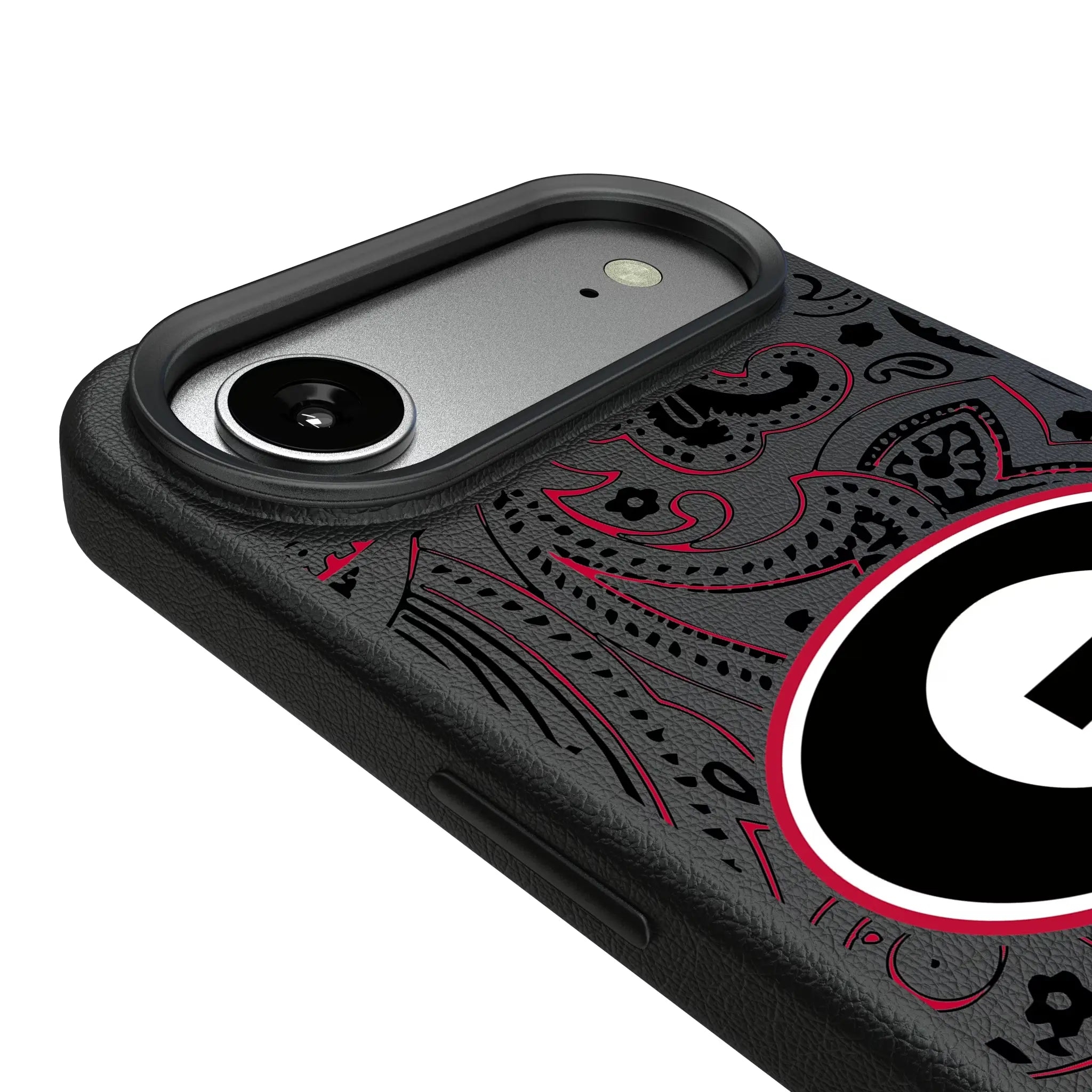 University of Georgia Bulldogs Paisley MagSafe Compatible Phone Case for Apple iPhone