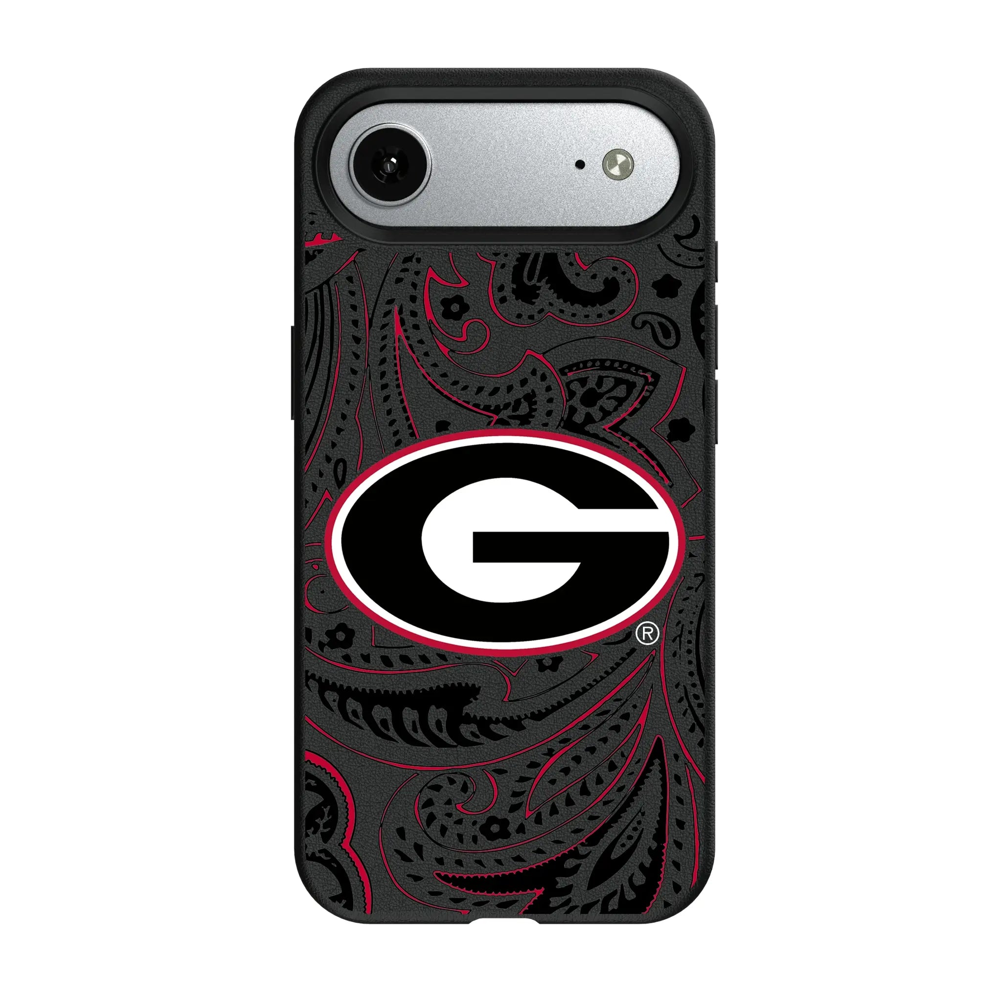 University of Georgia Bulldogs Paisley MagSafe Compatible Phone Case for Apple iPhone