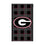 University of Georgia Bulldogs Plaid 5000mAh Flat Powerbank