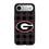 University of Georgia Bulldogs Plaid MagSafe Compatible Phone Case for Apple iPhone