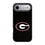 University of Georgia Bulldogs Solid Bump Phone Case for Apple iPhone