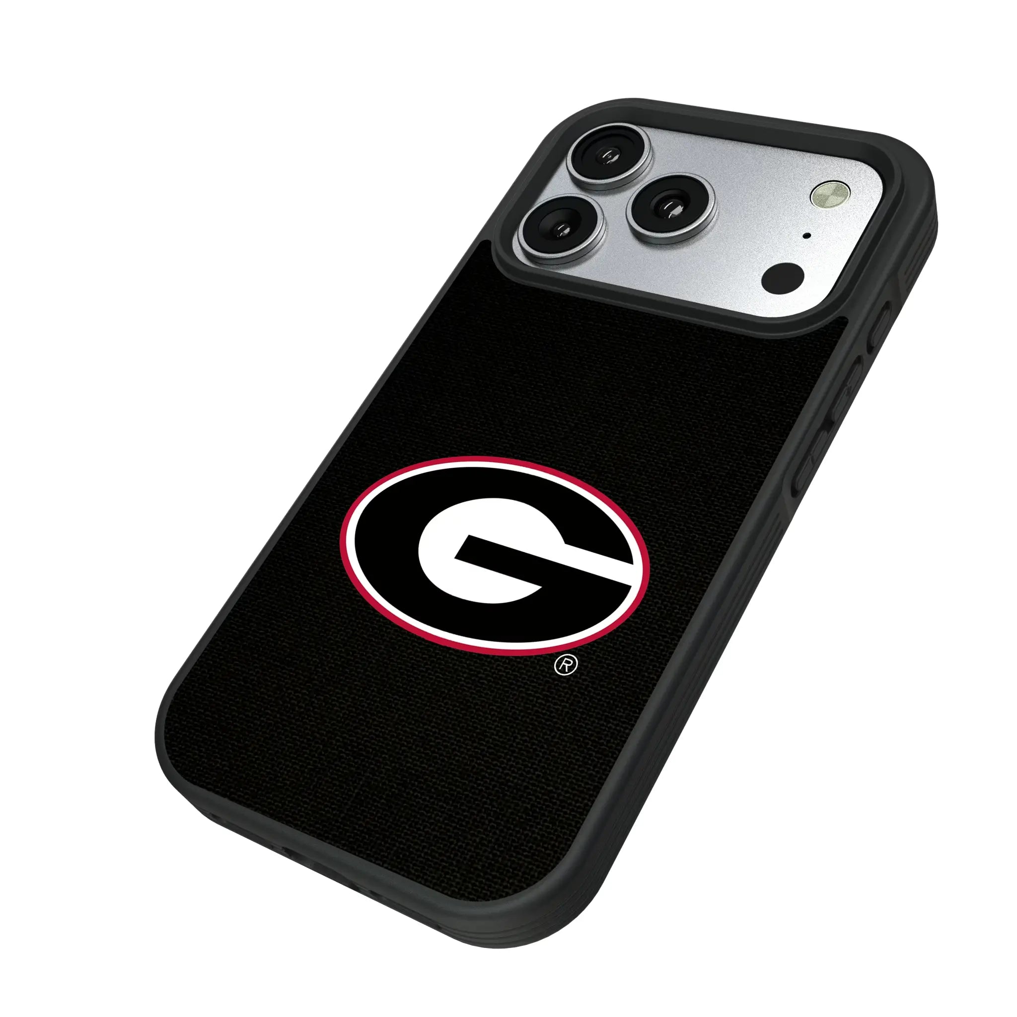 University of Georgia Bulldogs Solid Bump Phone Case for Apple iPhone