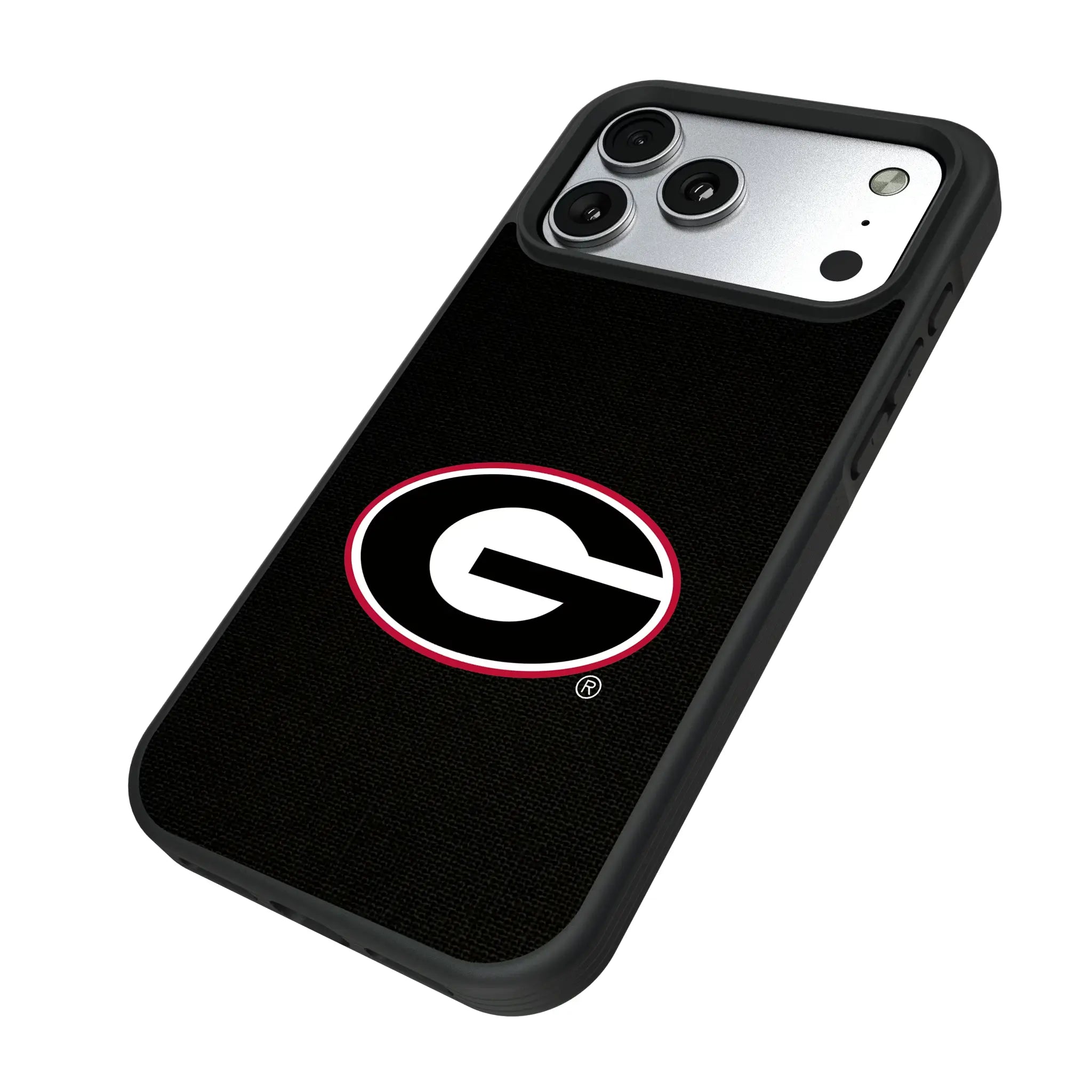 University of Georgia Bulldogs Solid Bump Phone Case for Apple iPhone