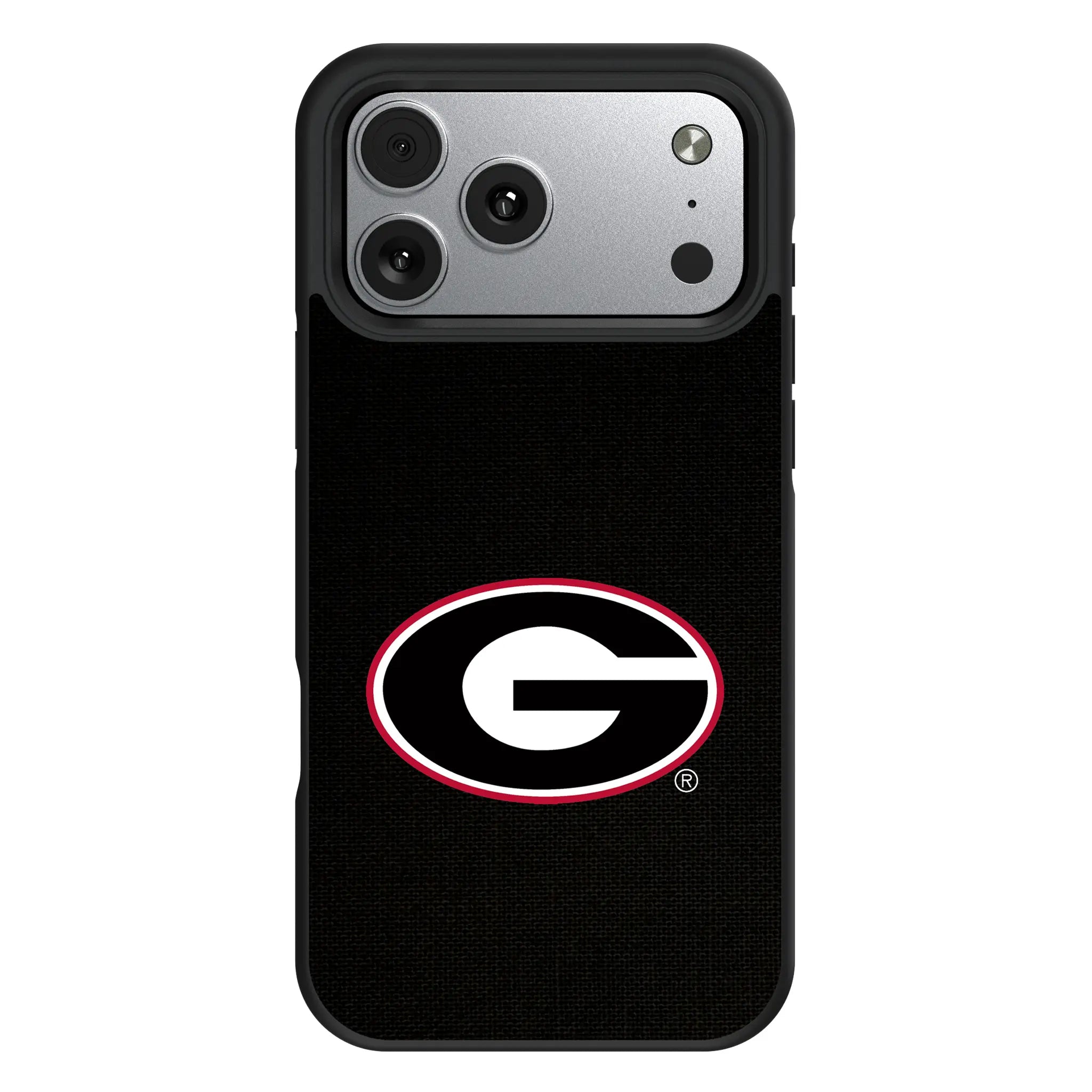University of Georgia Bulldogs Solid Bump Phone Case for Apple iPhone