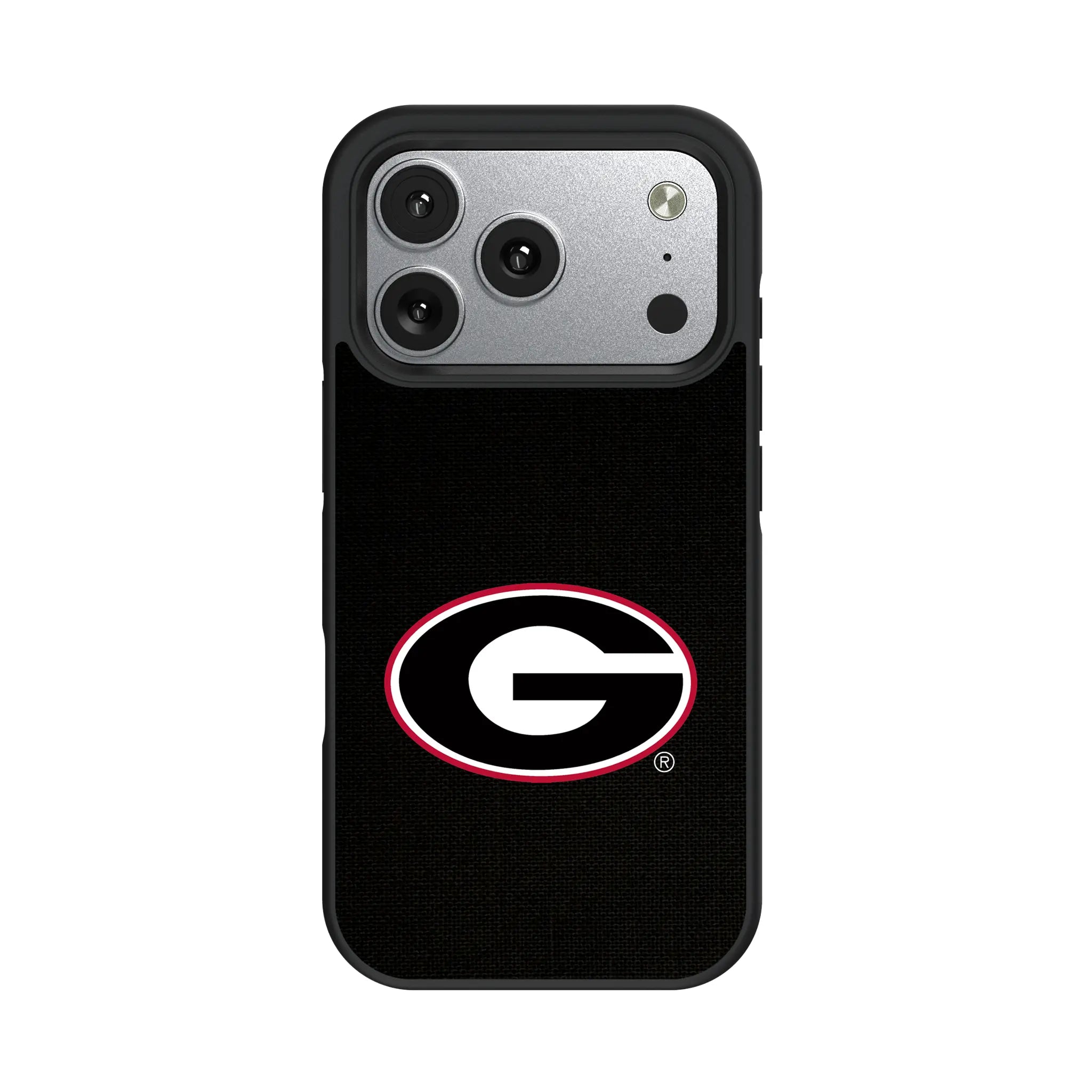 University of Georgia Bulldogs Solid Bump Phone Case for Apple iPhone