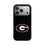 University of Georgia Bulldogs Solid Bump Phone Case for Apple iPhone
