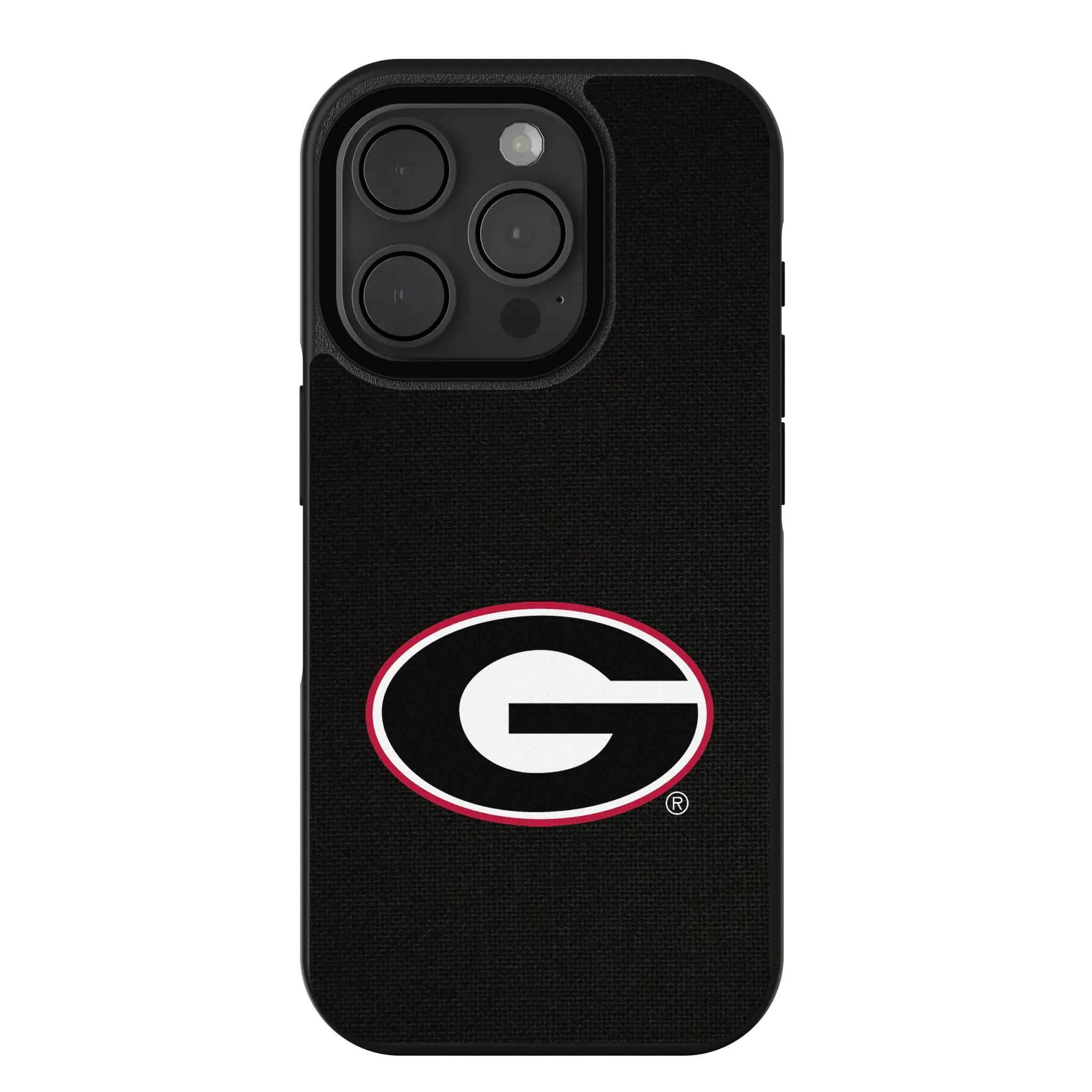 University of Georgia Bulldogs Solid Bump Phone Case for Apple iPhone