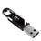 University of Georgia Bulldogs Solid USB 32GB Clip Style Flash Drive