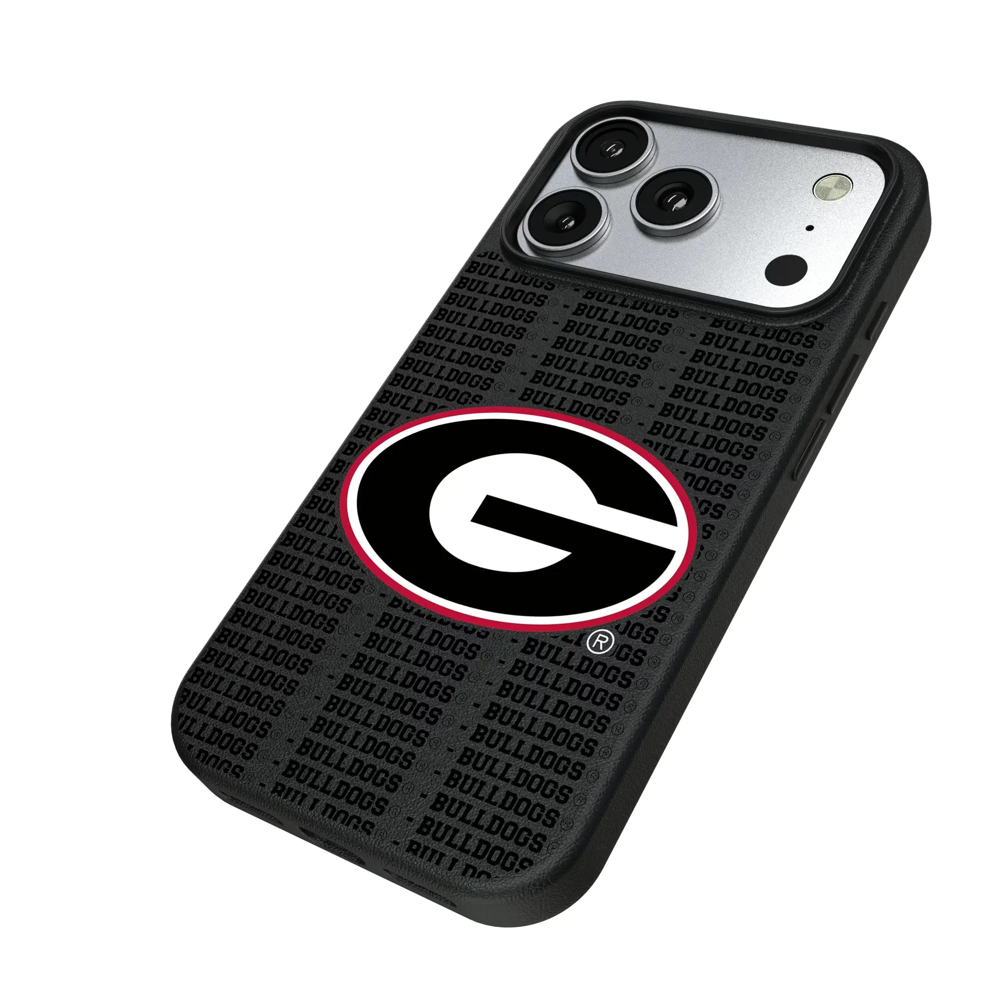 University of Georgia Bulldogs Text Backdrop MagSafe Compatible Phone Case for Apple iPhone