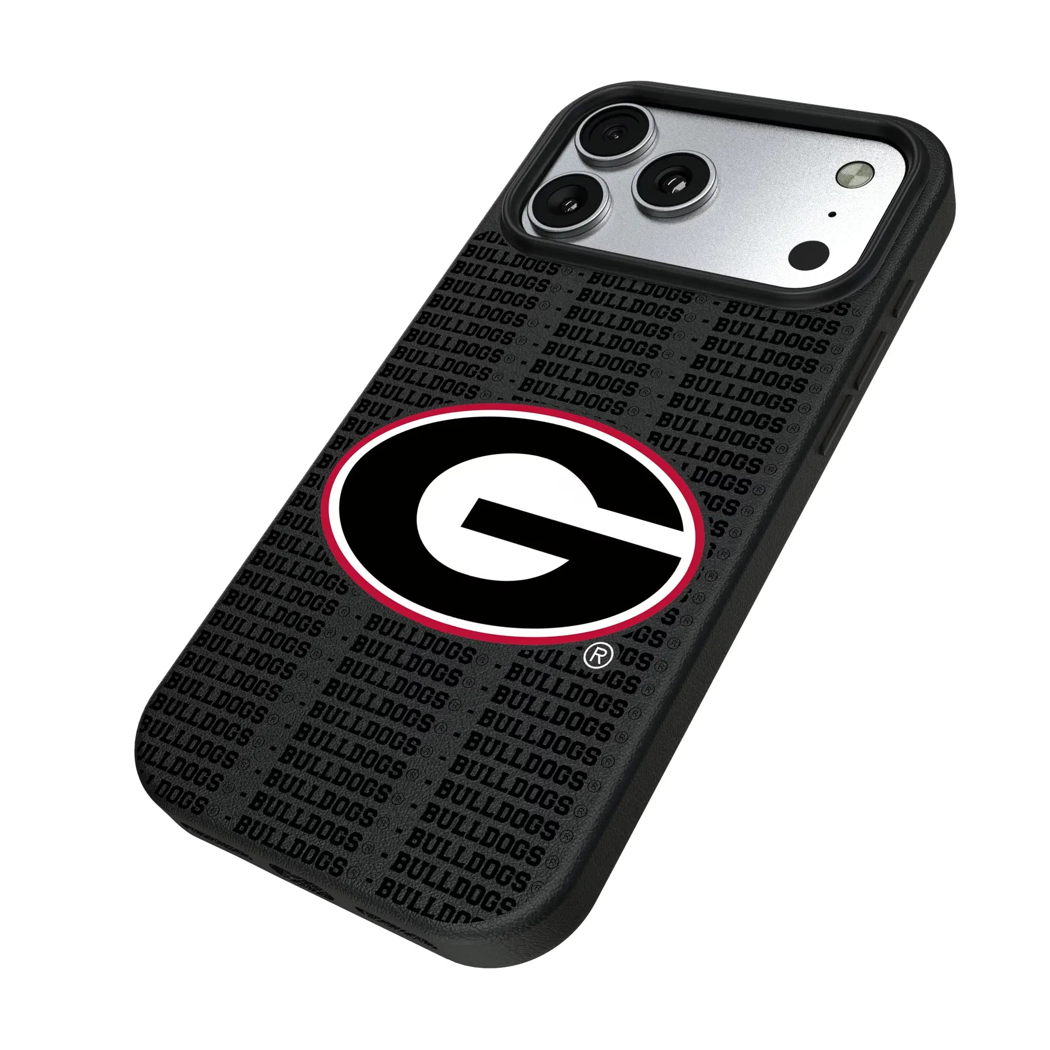 University of Georgia Bulldogs Text Backdrop MagSafe Compatible Phone Case for Apple iPhone