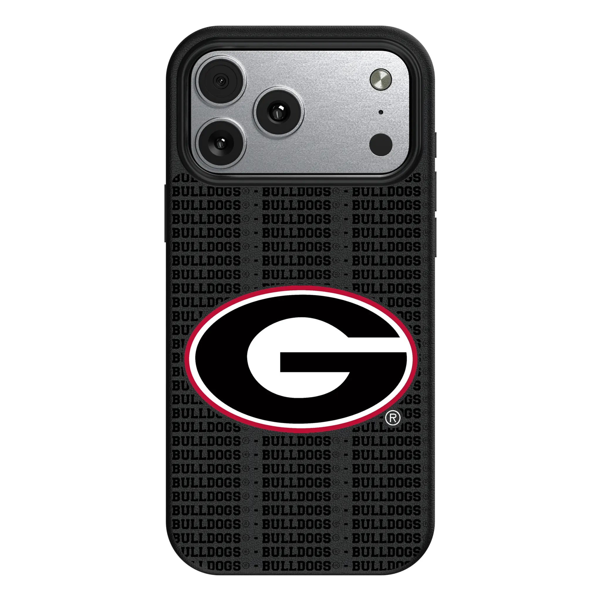 University of Georgia Bulldogs Text Backdrop MagSafe Compatible Phone Case for Apple iPhone