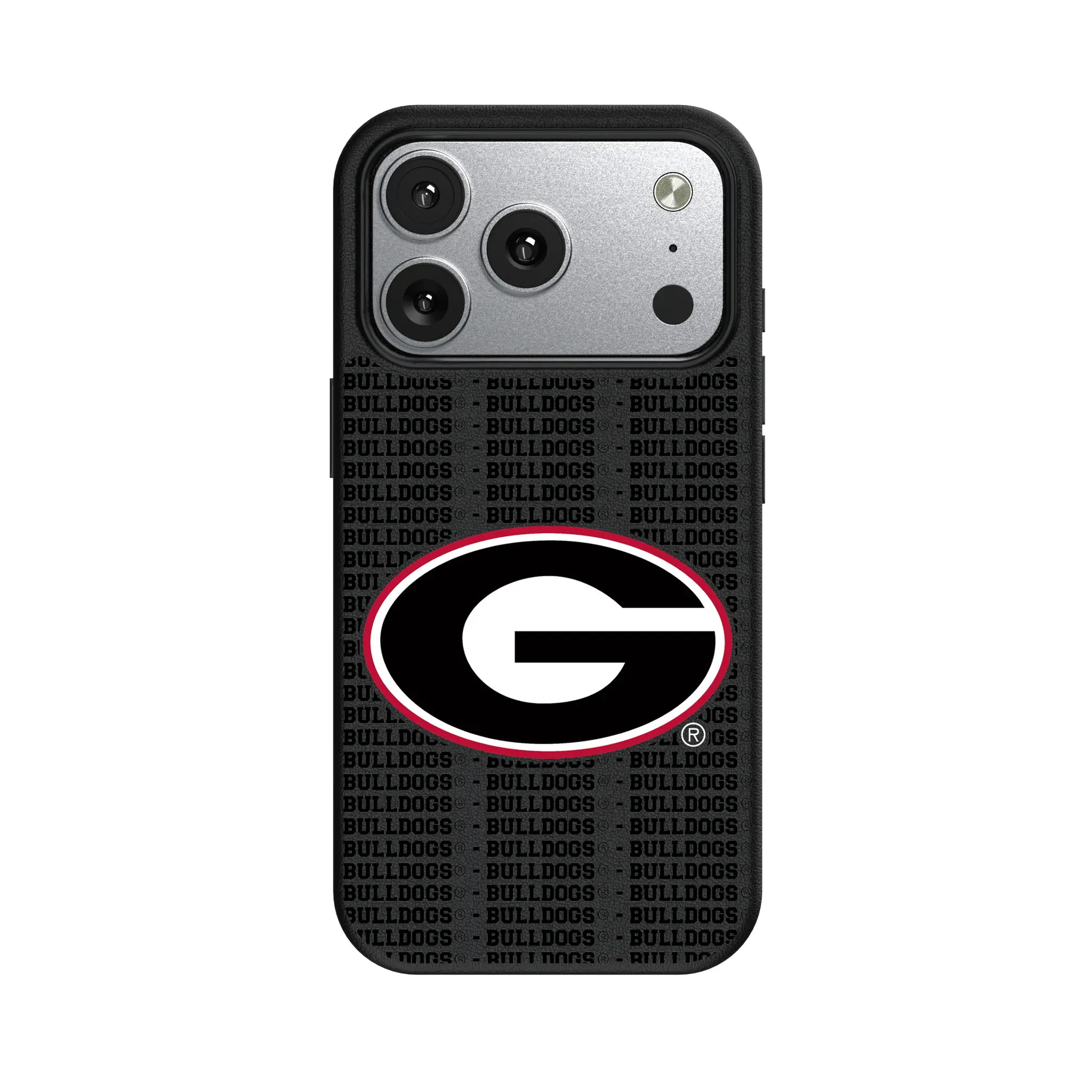 University of Georgia Bulldogs Text Backdrop MagSafe Compatible Phone Case for Apple iPhone