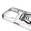 University of Georgia Bulldogs Uga Confetti Clear Phone Case for Apple iPhone