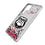 University of Georgia Bulldogs Uga Confetti Clear Phone Case for Samsung Galaxy