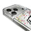 University of Georgia Bulldogs Uga Confetti Glitter Phone Case for Apple iPhone