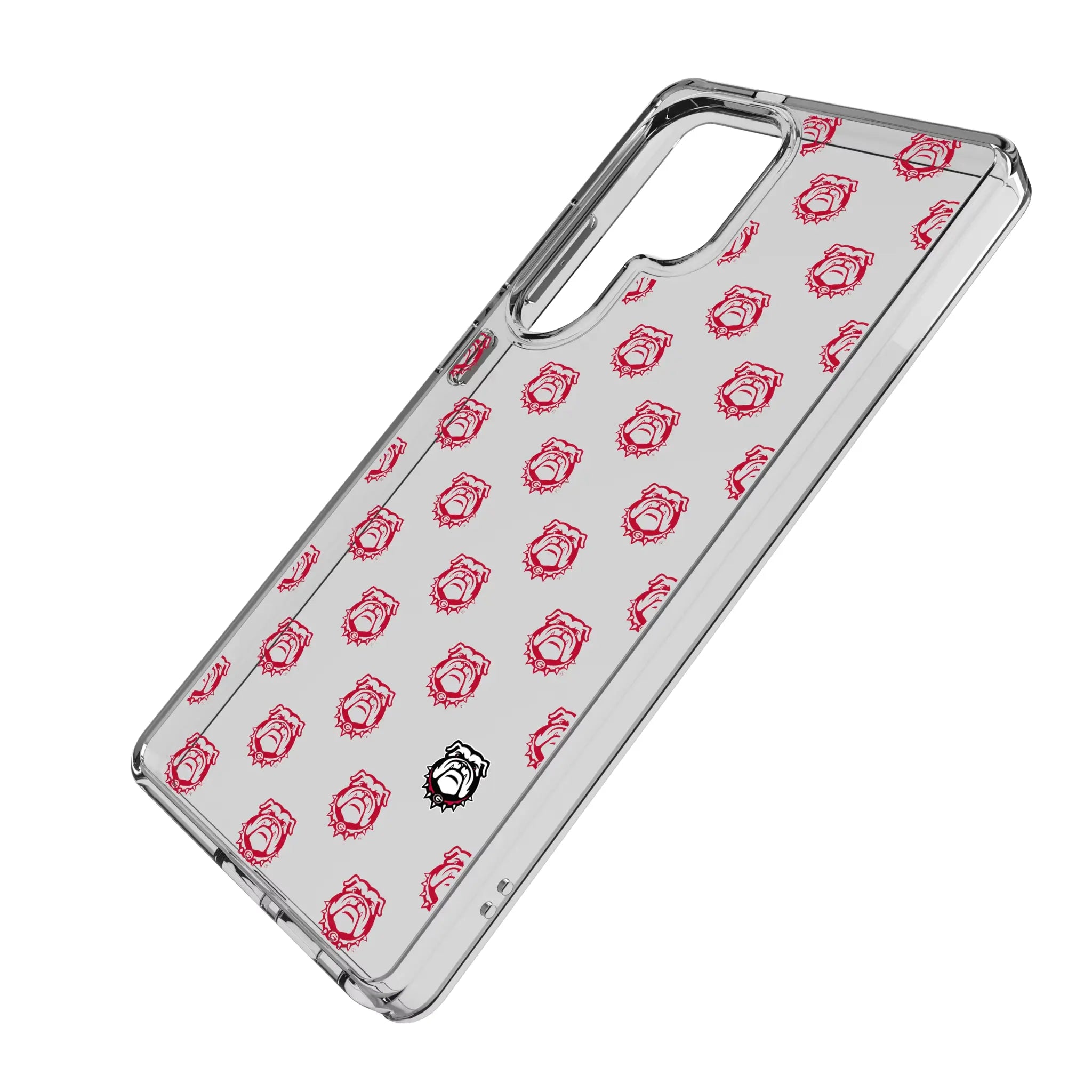 University of Georgia Bulldogs Uga Fashion Pattern Clear Phone Case for Samsung Galaxy