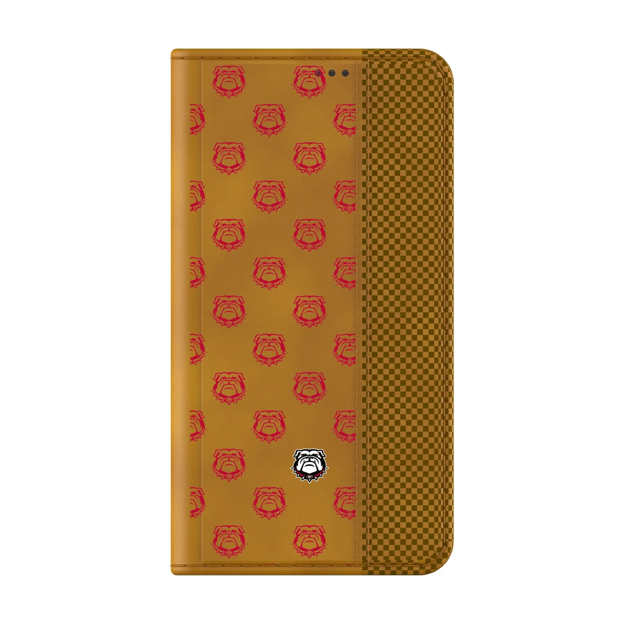 University of Georgia Bulldogs Uga Fashion Pattern Folio Phone Case for Samsung Galaxy