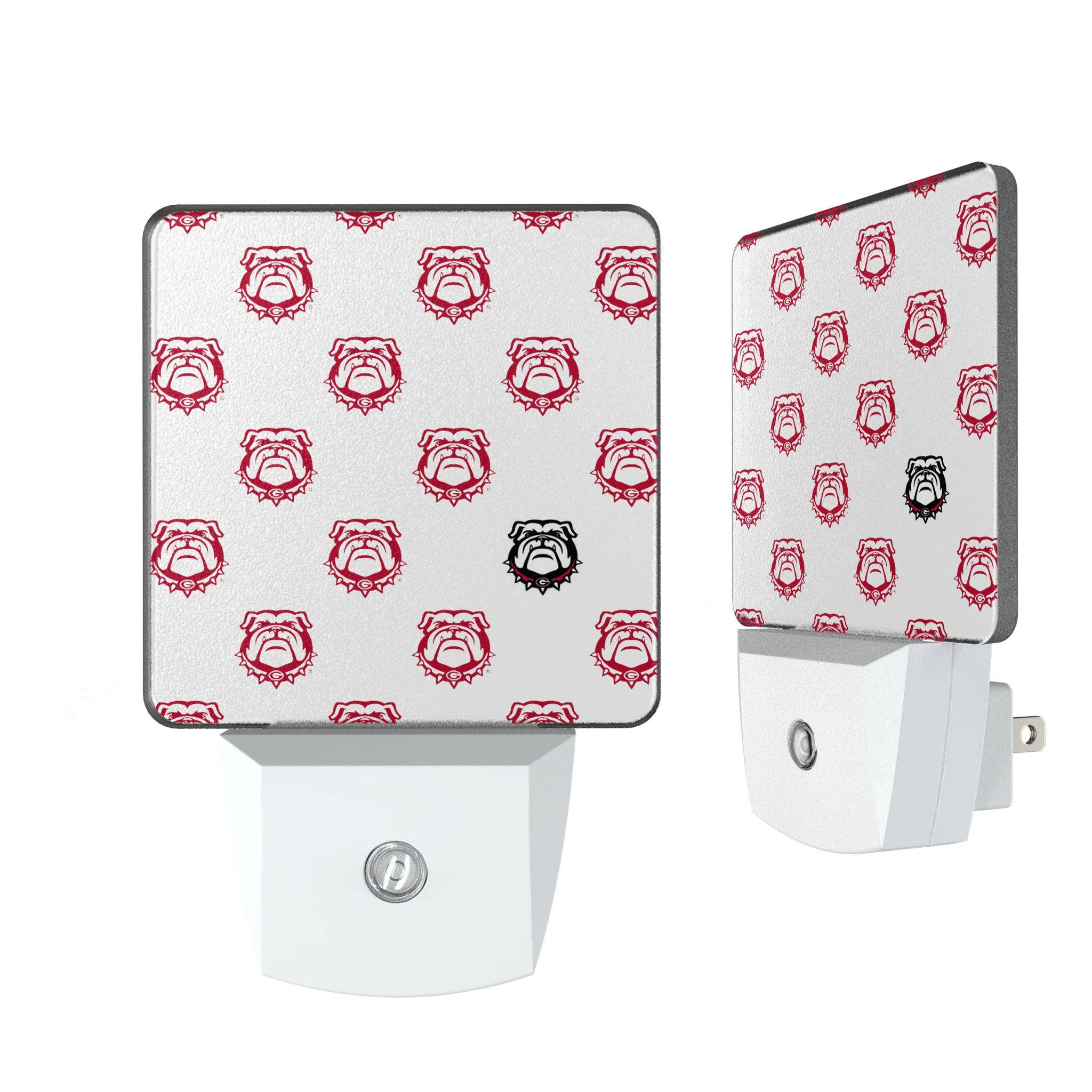University of Georgia Bulldogs Uga Fashion Pattern Night Light 2-Pack