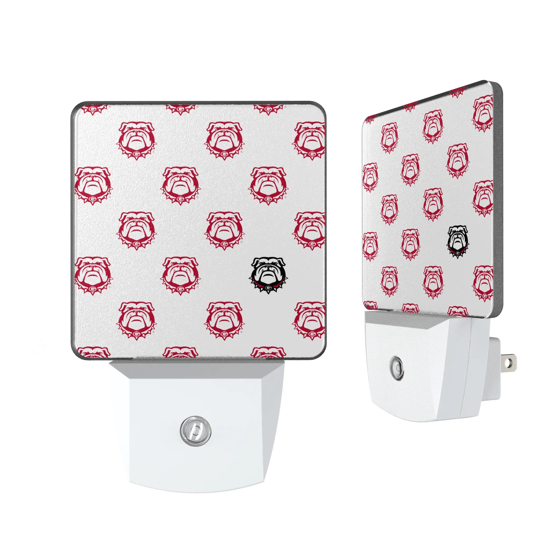 University of Georgia Bulldogs Uga Fashion Pattern Night Light 2-Pack
