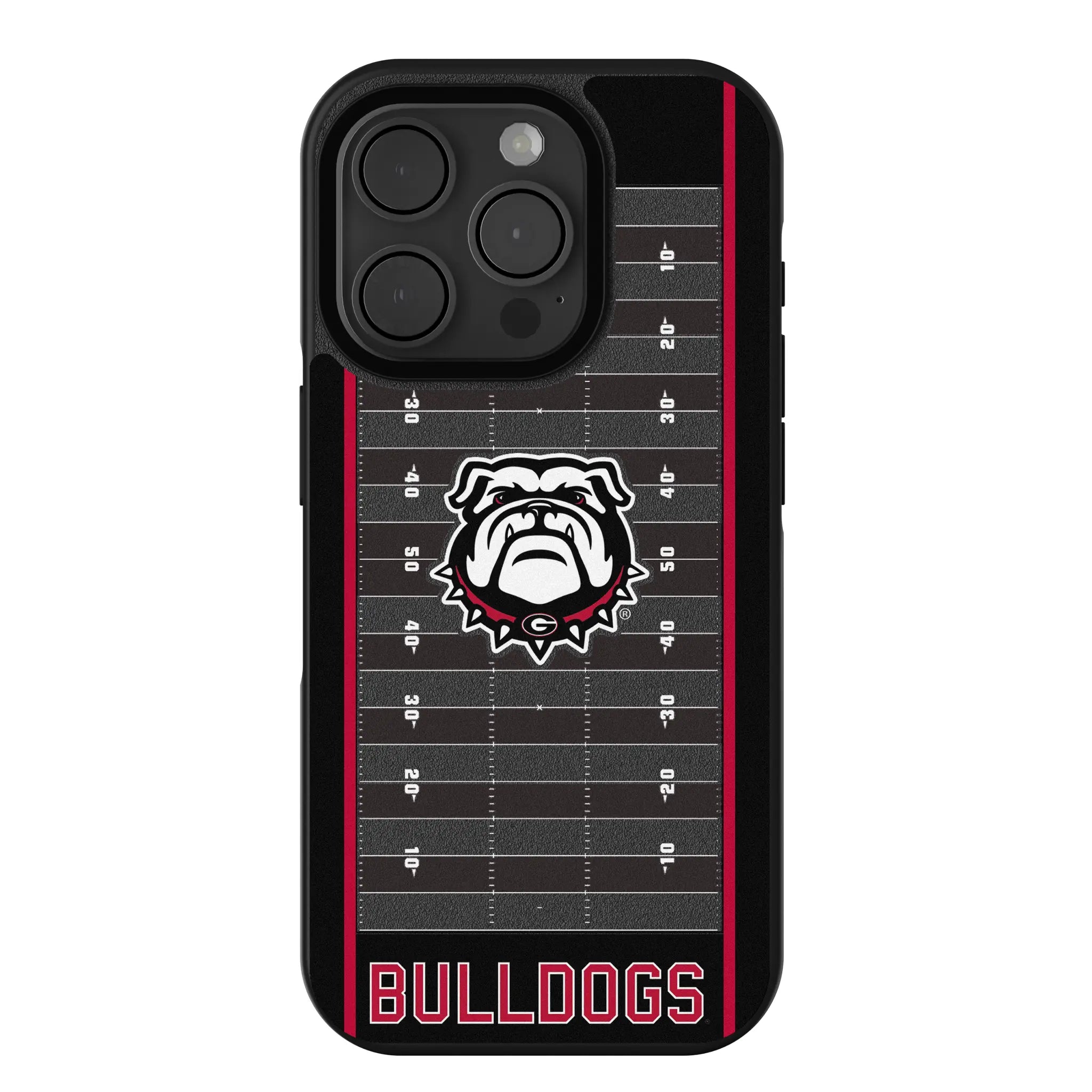 University of Georgia Bulldogs Uga Field Bump Phone Case for Apple iPhone